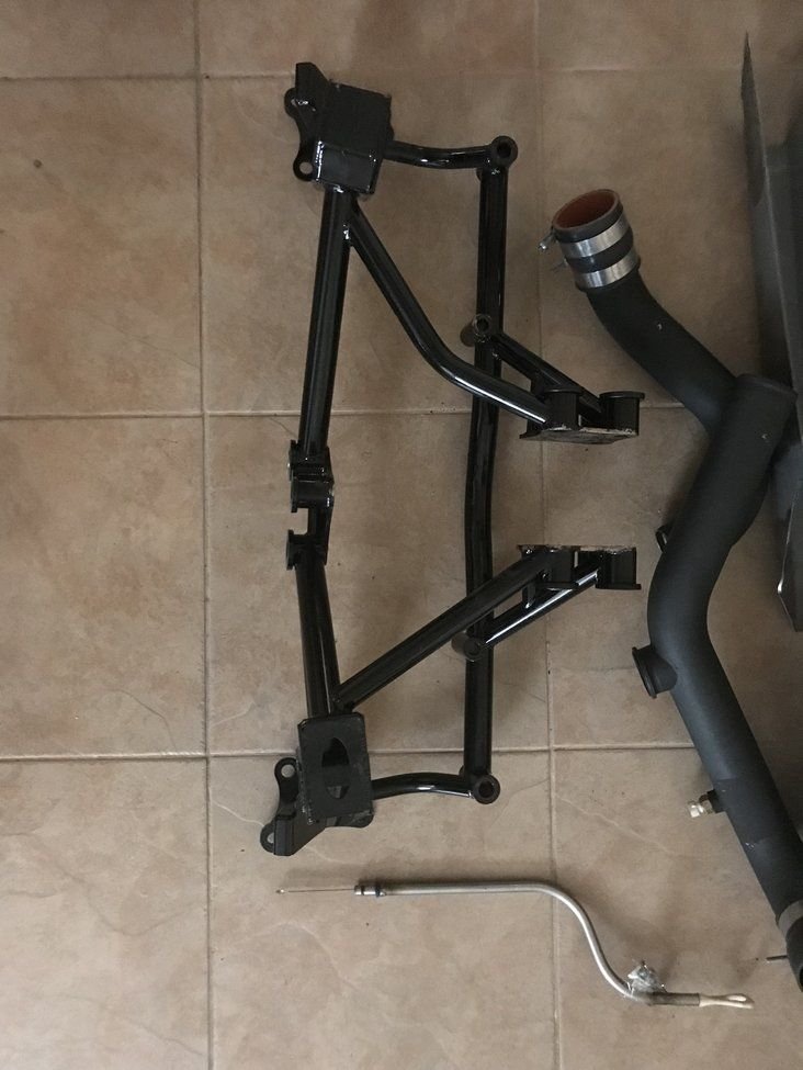 Engine - Intake/Fuel - ETS Charge Pipe black - Used - 2003 to 2006 Mitsubishi Lancer Evolution - Rio Rancho, NM 87124, United States
