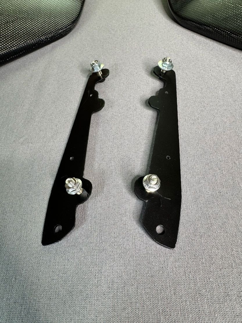 Exterior Body Parts - EVO 8 Wing Brackets - New - 2003 to 2005 Mitsubishi Lancer Evolution - Green Bay, WI 54304, United States