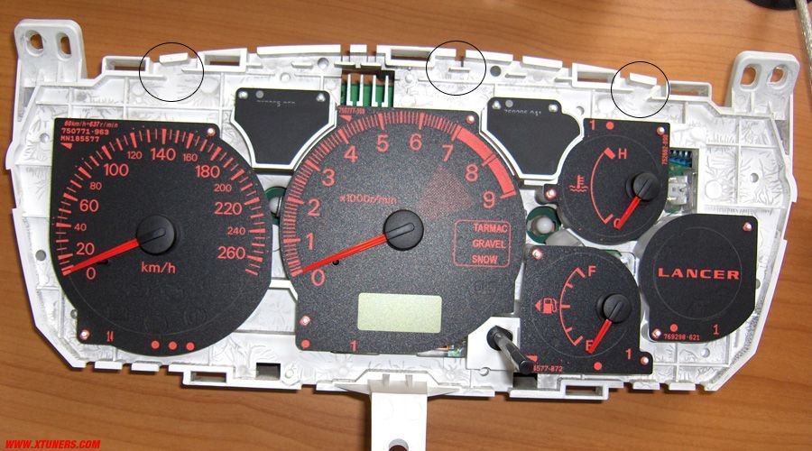 Interior/Upholstery - WTB: OEM EVO IX Gauges *or* instrument cluster - only need the black faceplates! - New or Used - 2006 Mitsubishi Lancer Evolution - San Francisco, CA 94114, United States