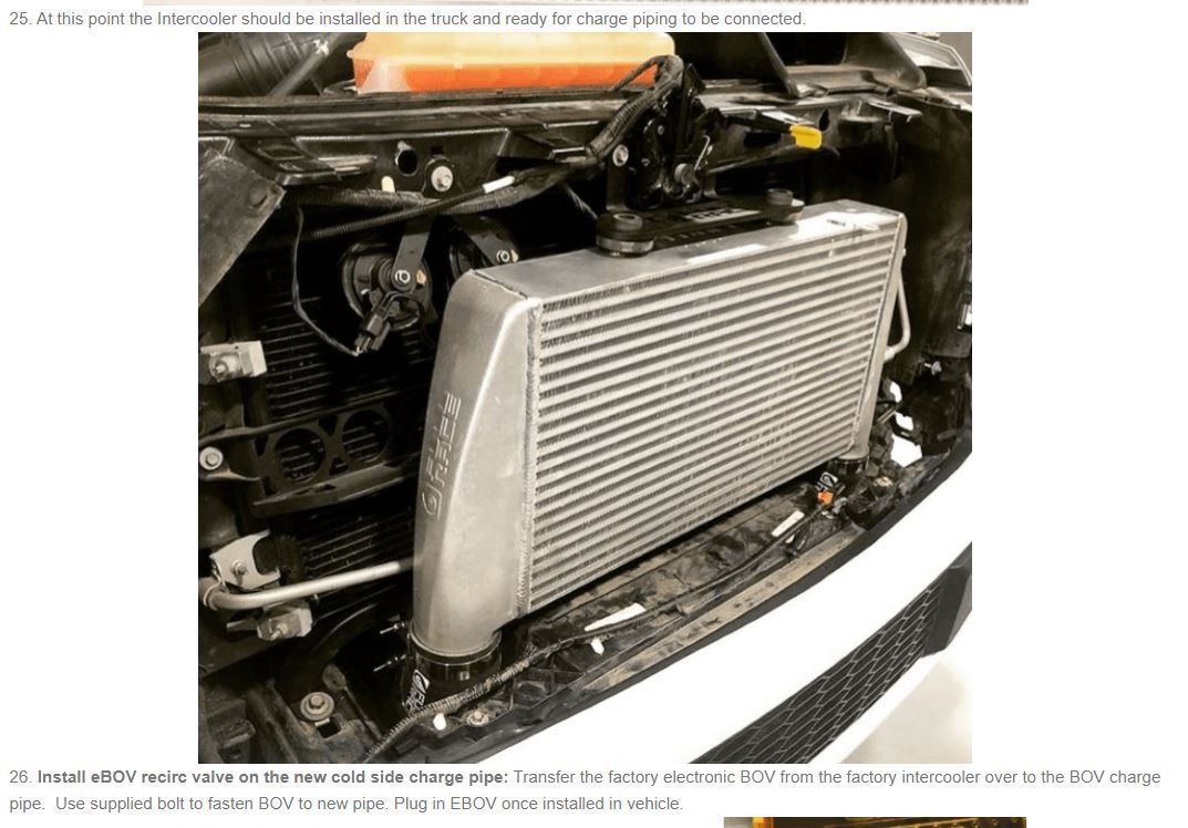 2.7 intercooler relocation Ford F150 Forum Community of Ford Truck Fans