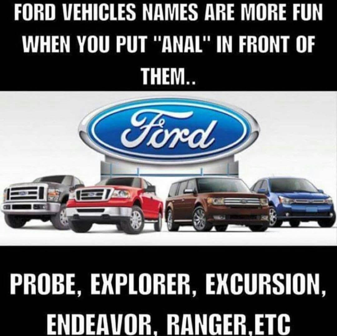 Ford vehicle names