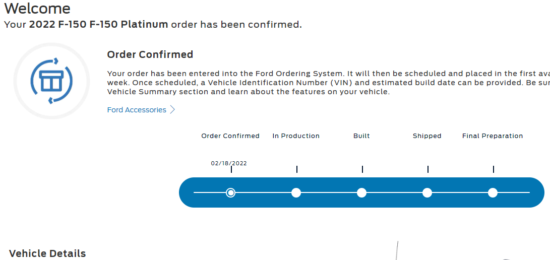 F150 Custom order build tracker Page 203 Ford F150 Forum