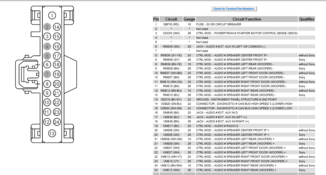 2015 f150 platinum factory stereo to amp loc - Ford F150 Forum