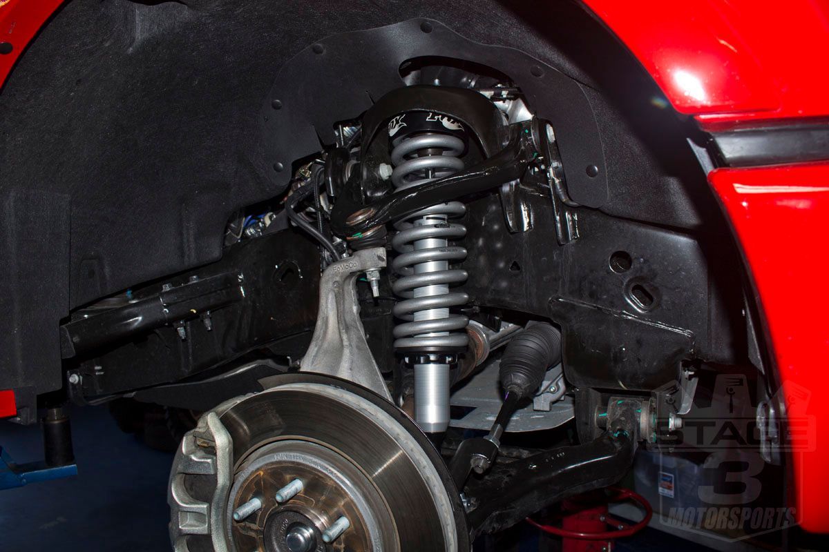 2015 F150 Fox 2.0 Stage 1 coil over leveling kit installed pictures