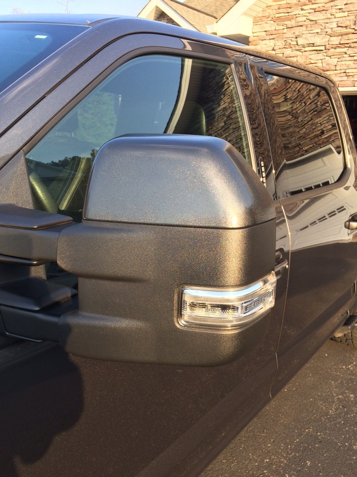 Towing Mirror Caps Painted A HowTo Ford F150 Forum Community of Ford Truck Fans