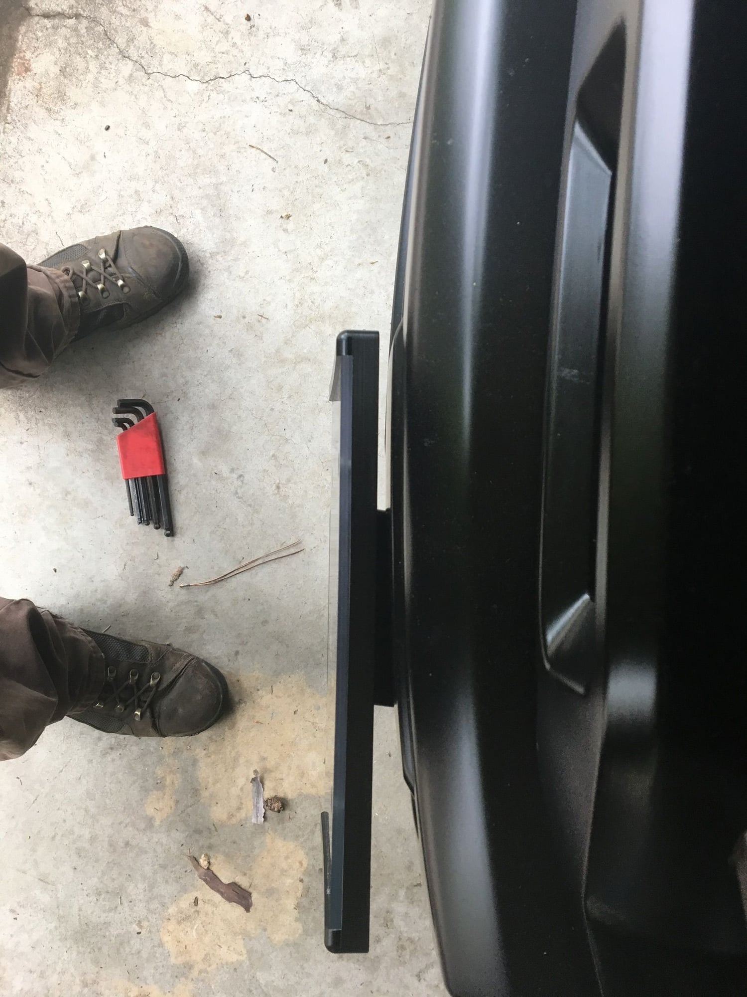 2017 ford edge front license plate holder