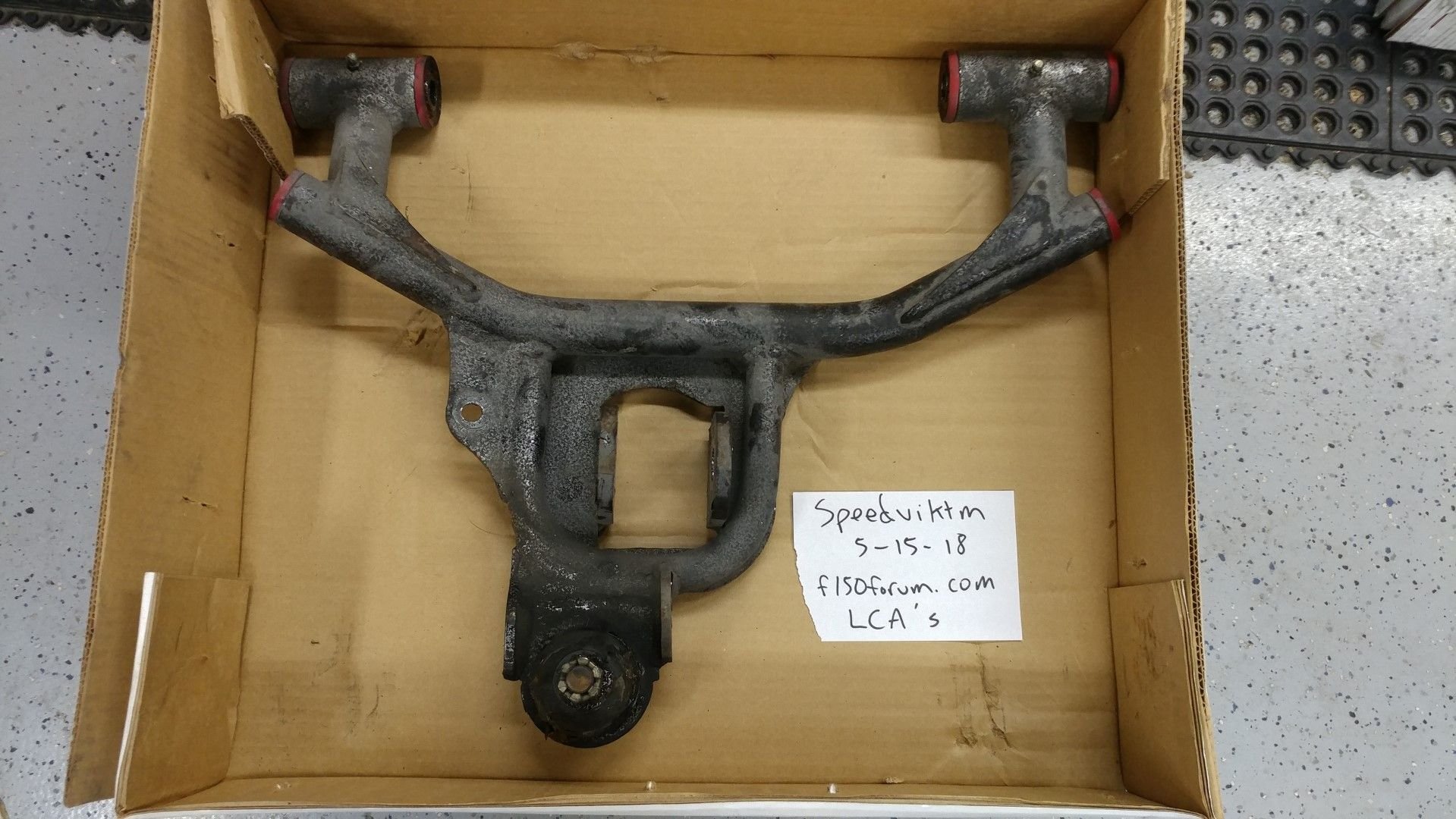 Texas DJM 2" drop Lower Control Arms with NEW ball joints Ford F150