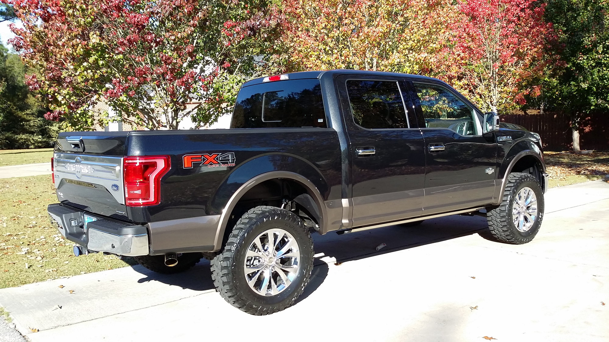 2015 f150 King Ranch FX4 with 4" suspension lift - Ford ...