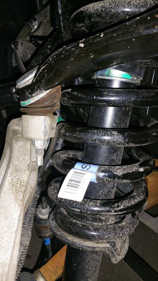 F150 Upper Control Arm For Leveling Kit Upper control arm hitting coil after level kit. - Ford F150 Forum