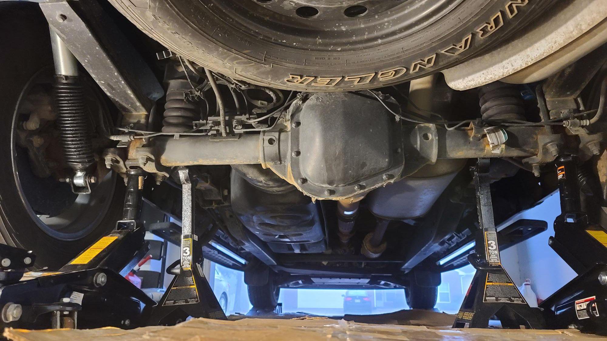 Installed New Rear differential cover with drain bolt Ford F150 Forum