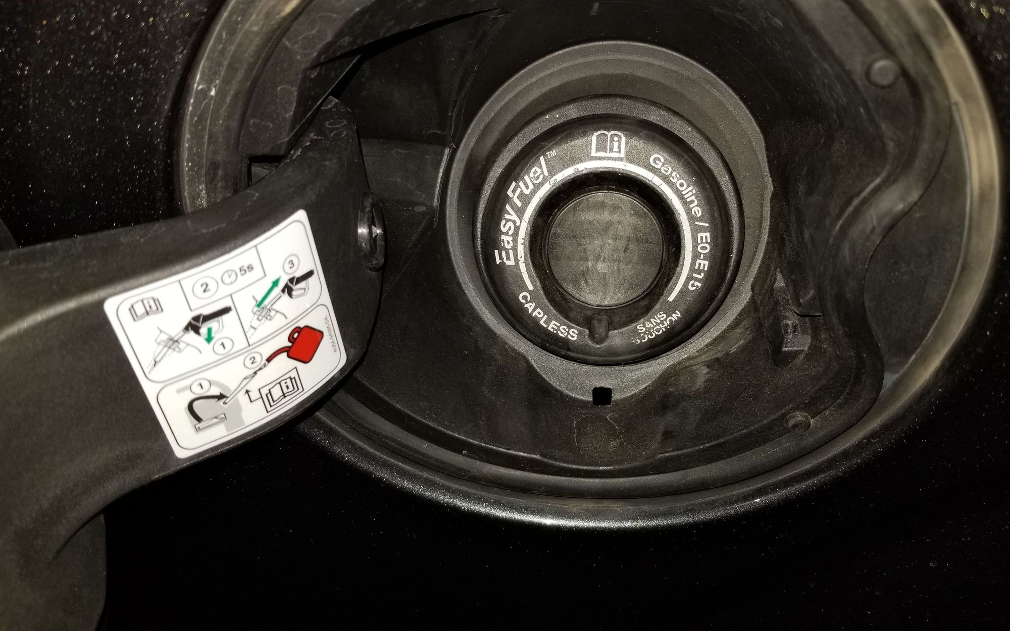 Ford F150 Fuel Door Hinge Replacement