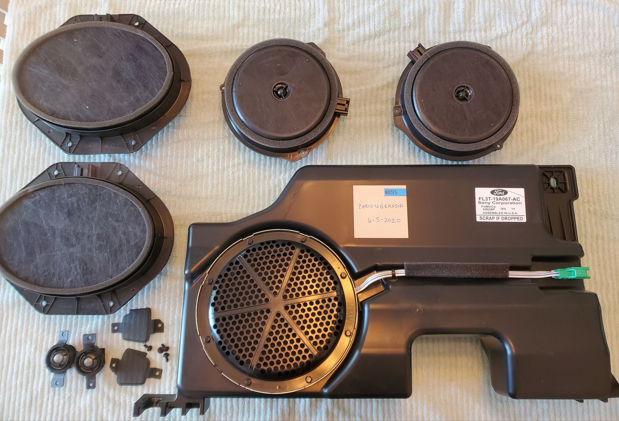 Northwest SOLD...F150 Factory Sony Subwoofer, door speakers, tweeters