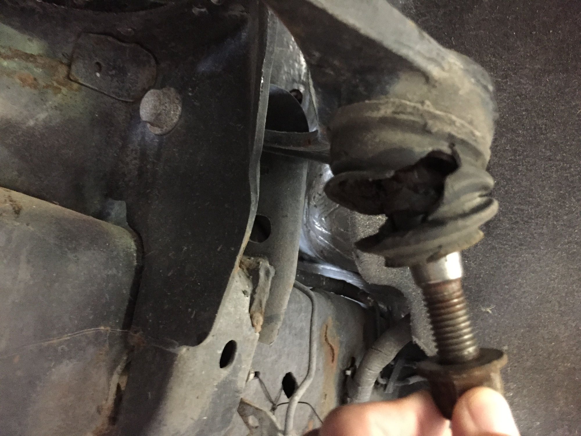 Upper ball joints after 60k miles on 3” leveling kit Ford F150 Forum
