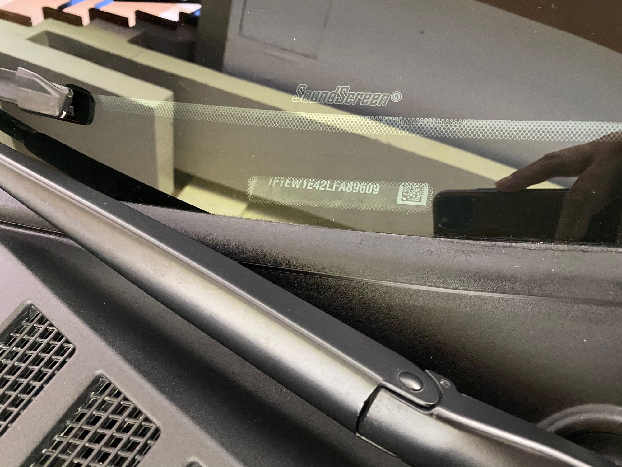 VIN Number Window Ford F150 Forum Community of Ford Truck Fans