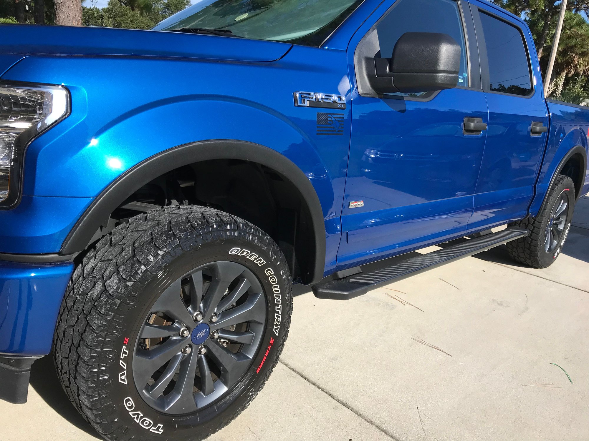 Maximum offset/tire size combo with a leveling kit? Ford F150 Forum