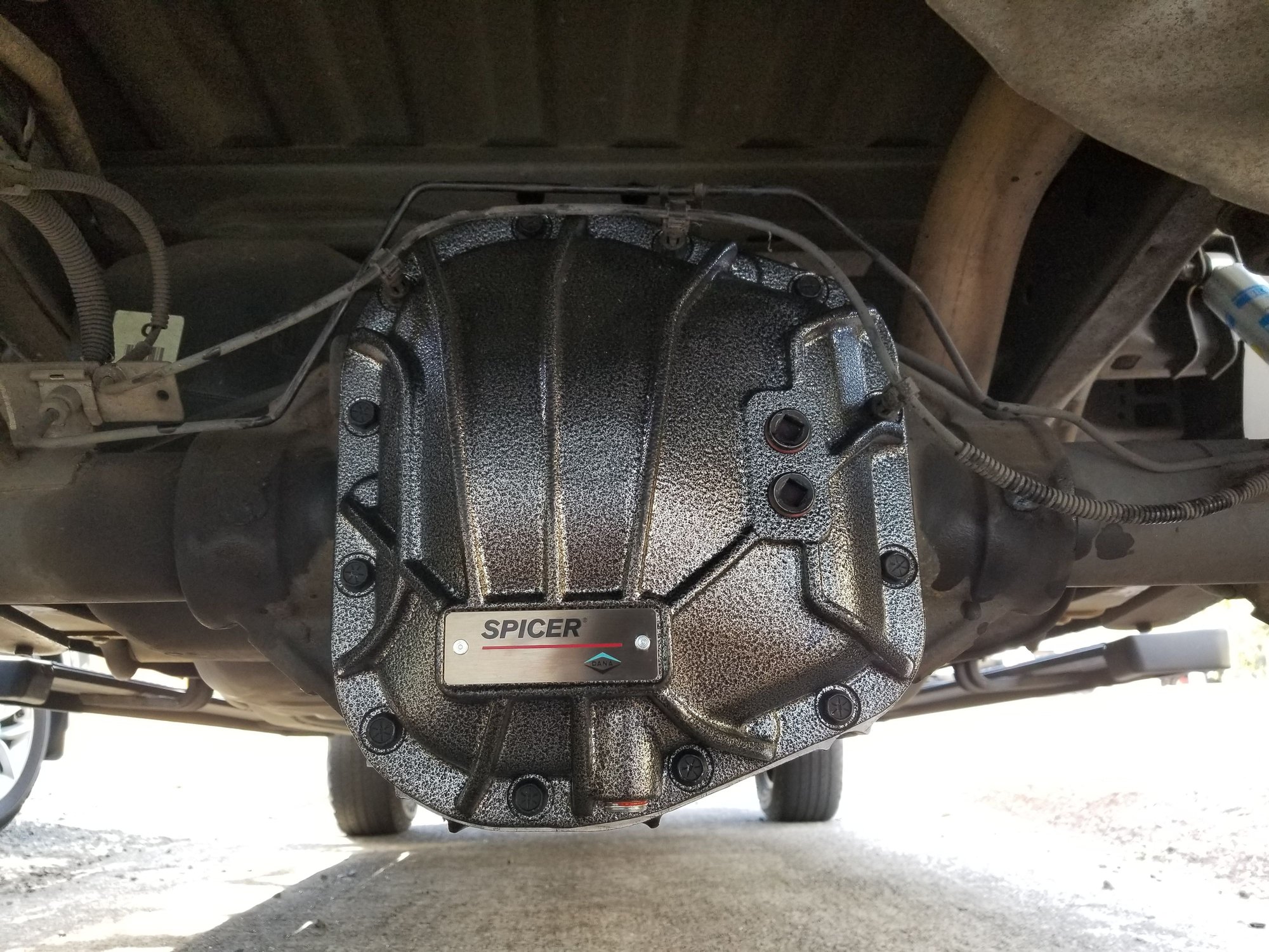 So I've never taken off a rear differential cover before... Ford F150
