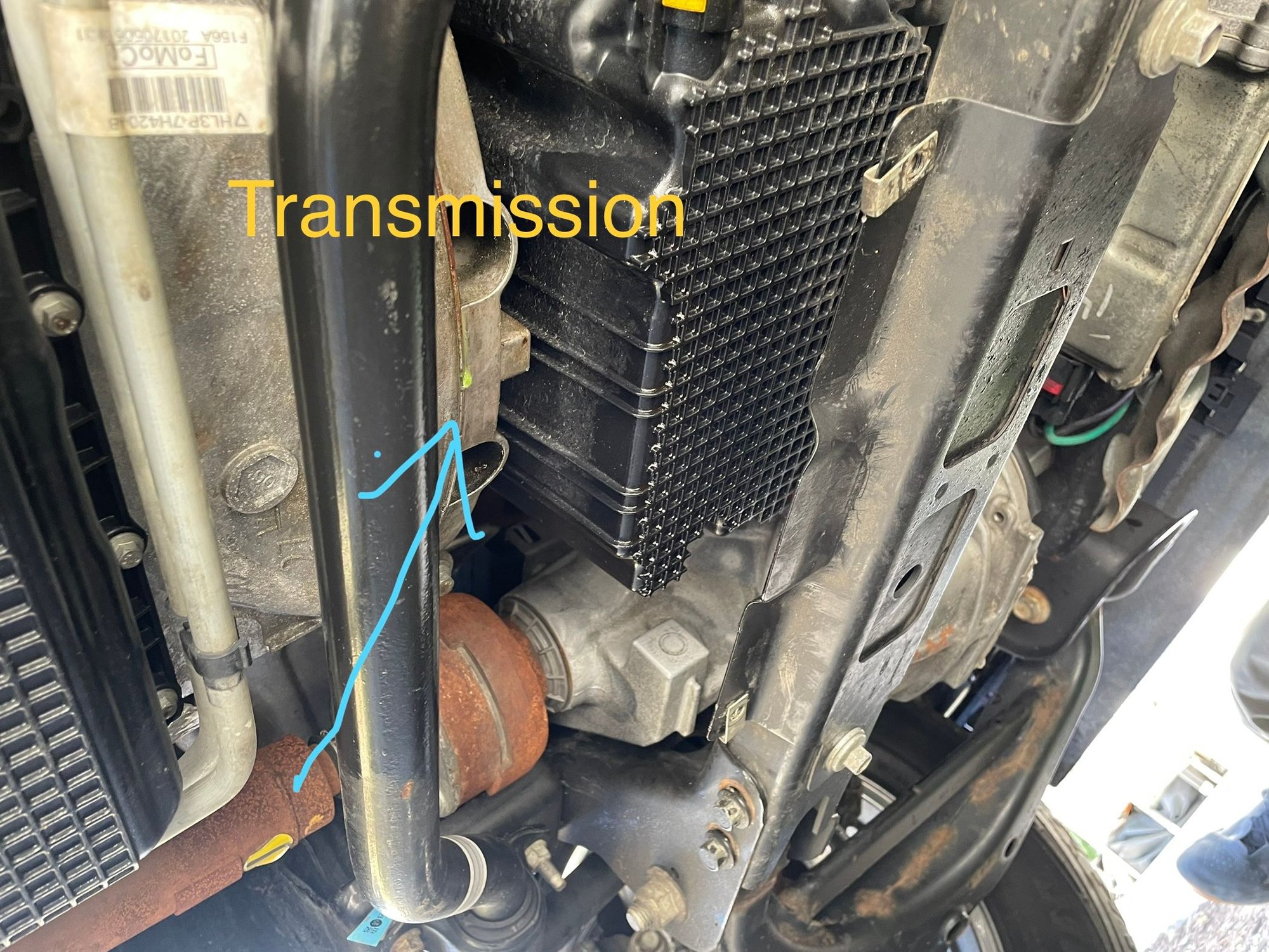 Coolant leak under engine block Ford F150 Forum Community of Ford