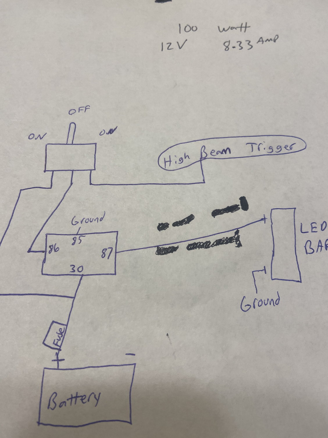 Light bar wiring diagram - Ford F150 Forum - Community of Ford Truck Fans