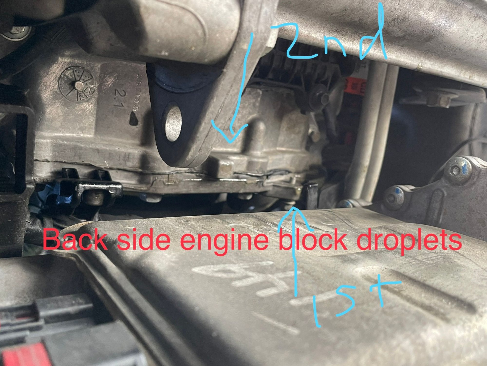 Coolant leak under engine block Ford F150 Forum Community of Ford