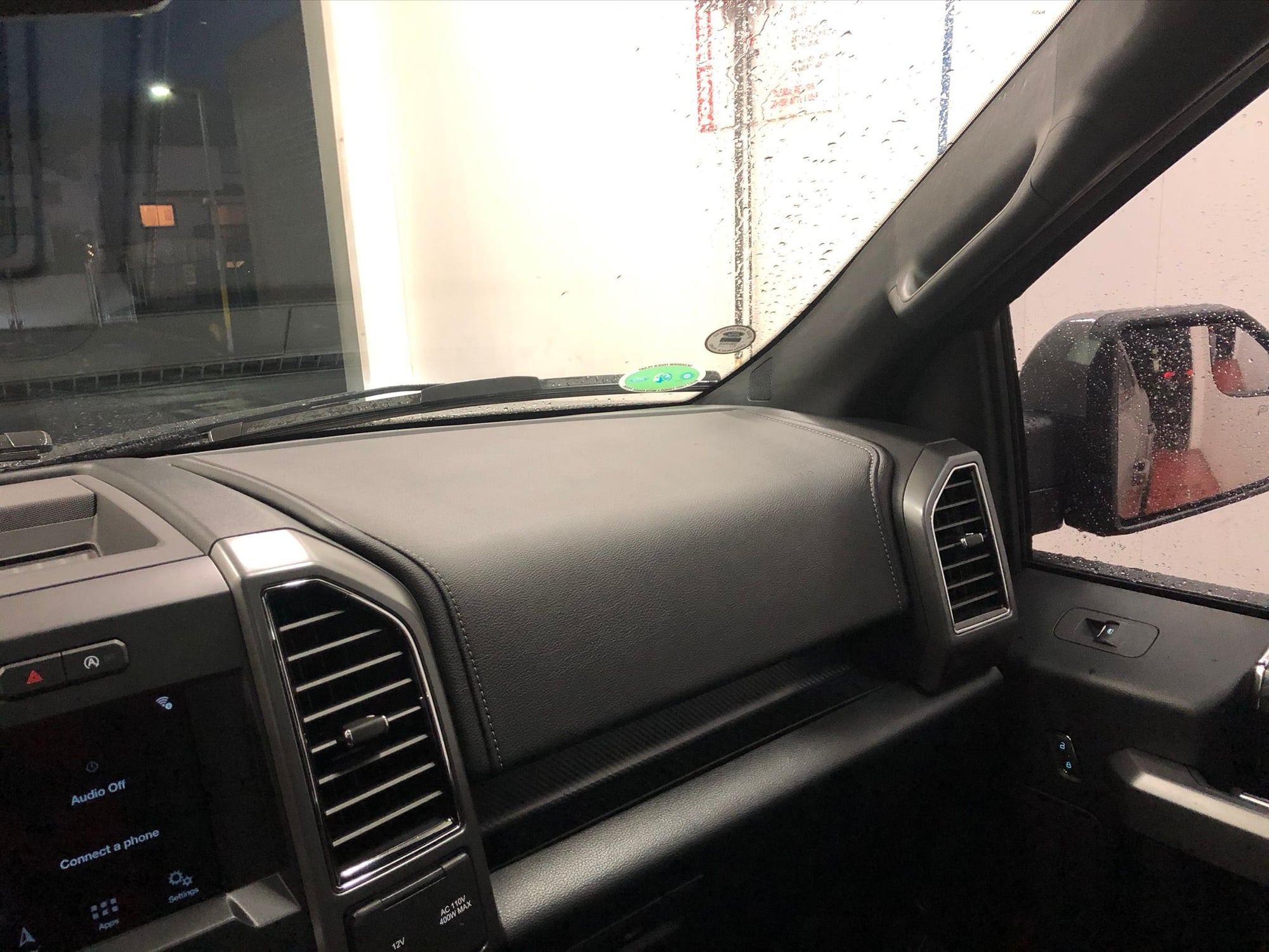 2019 F150 dash warpage at defrost grill. Dash skin replacement