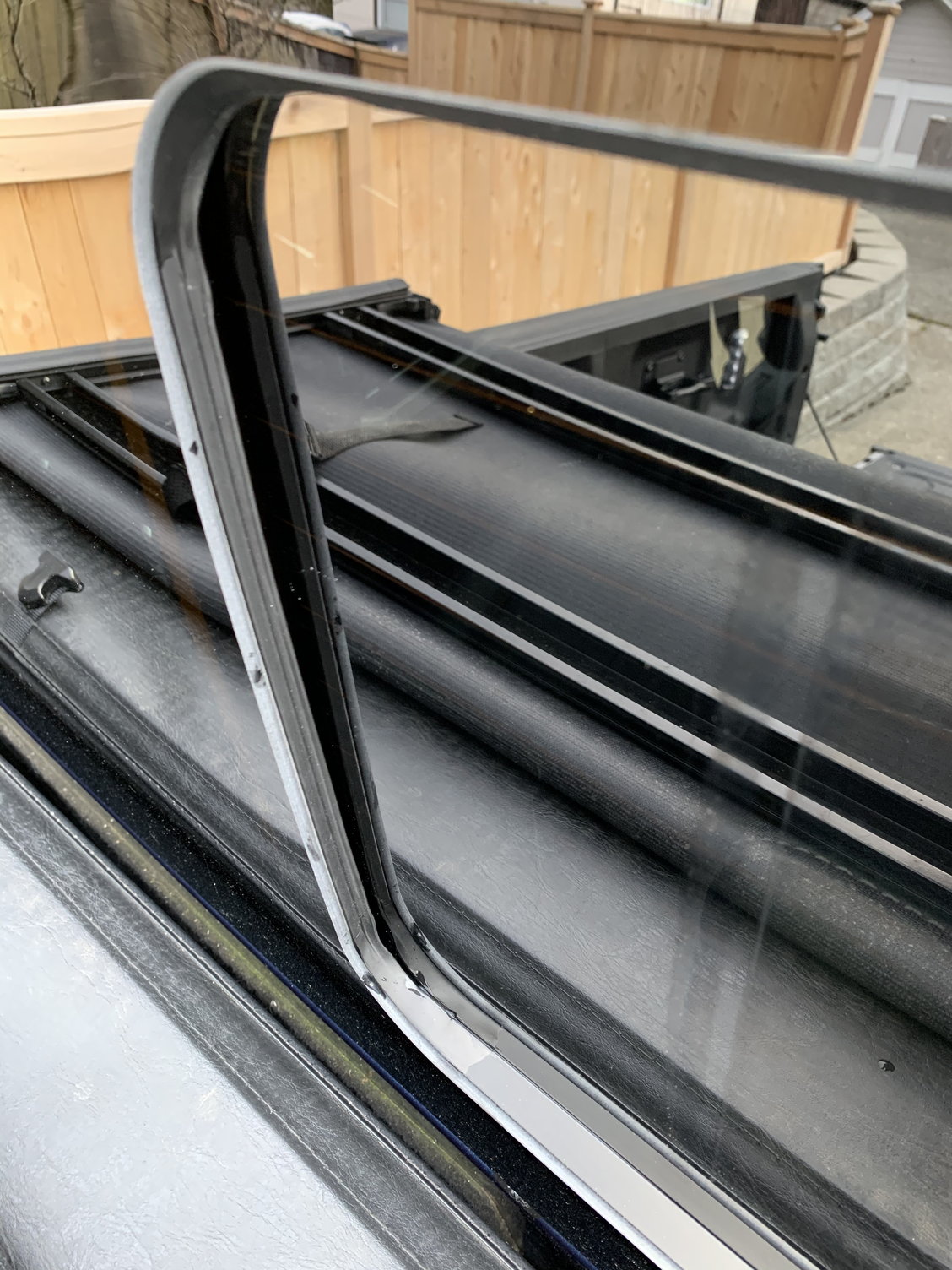 Closeup pictures of power sliding rear window seal Ford F150 Forum