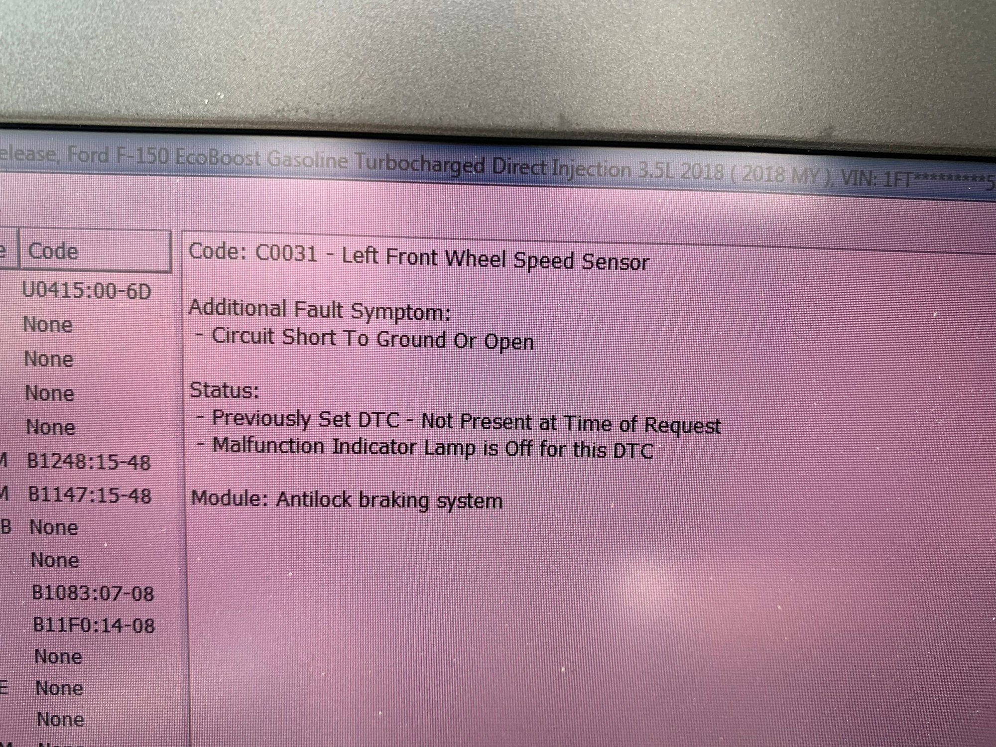 Errors After Replacing Front Hub Assembly Page 3 Ford F150 Forum