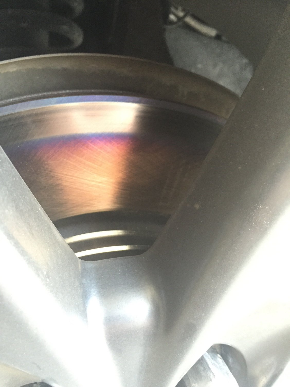 New rotors discolored and burning smell. Ford F150 Forum Community