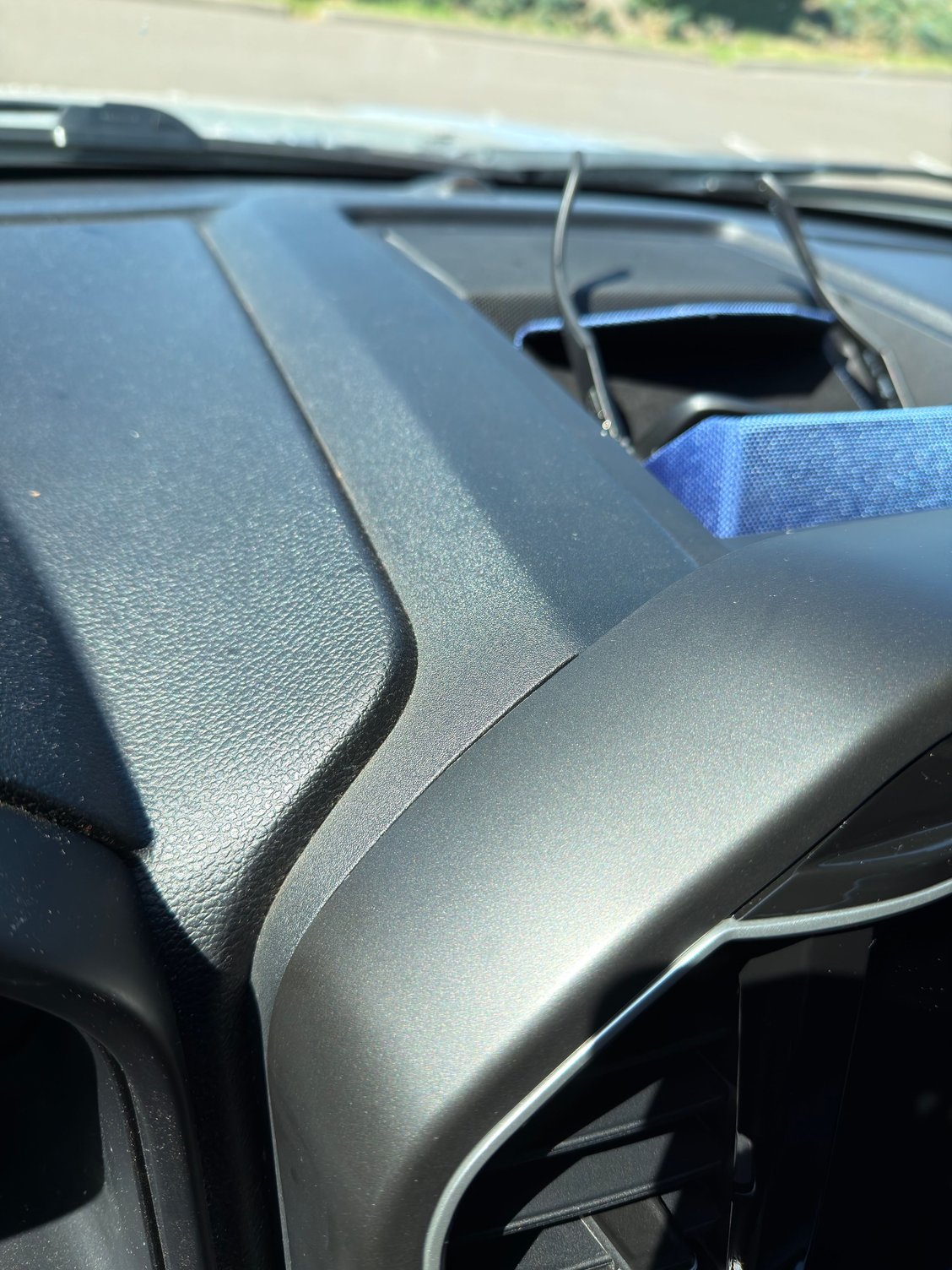 Black trim vs black dashboard