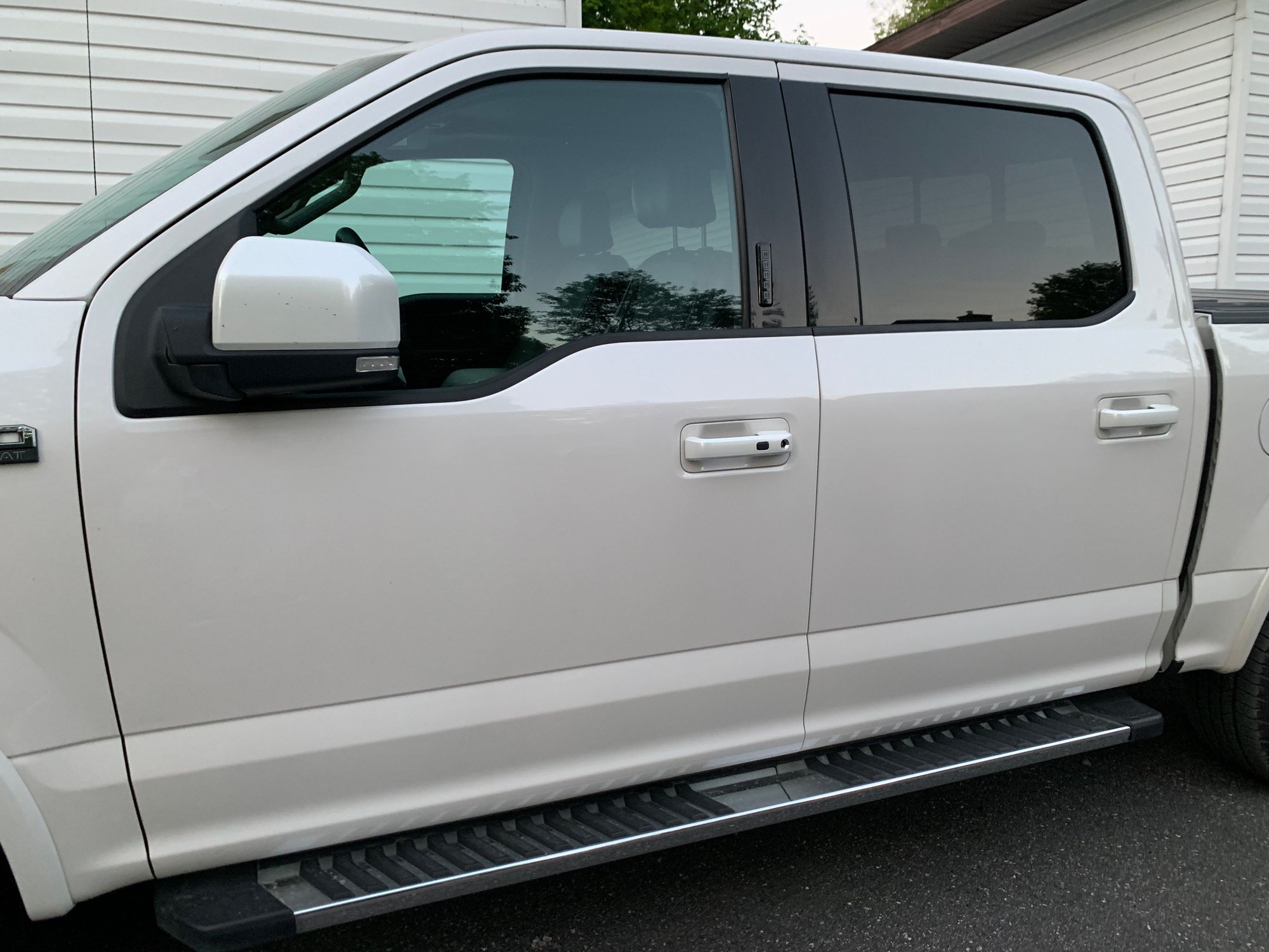White Platinum Vinyl Wrapped Door Handles Page 9 Ford F150 Forum