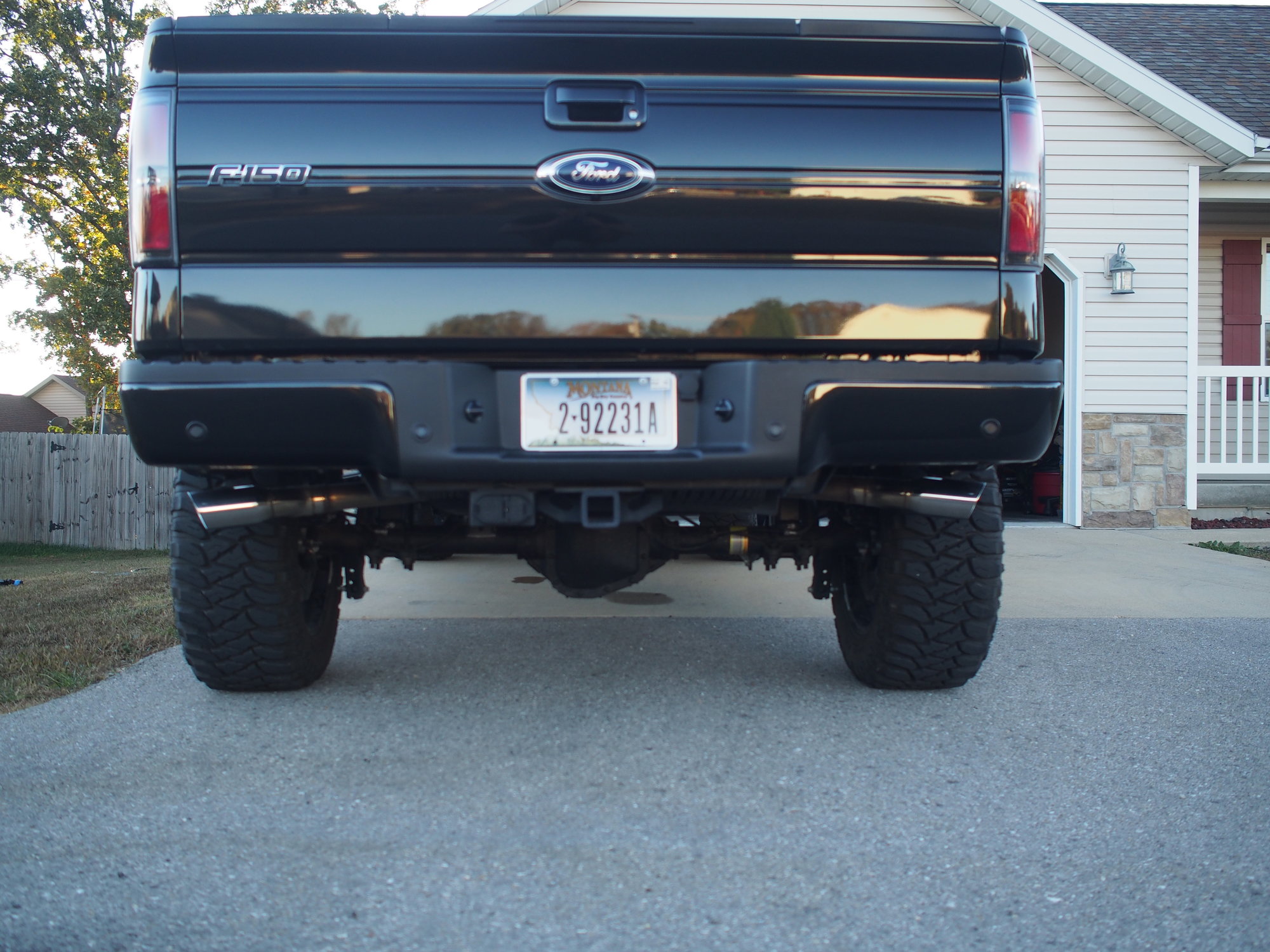 Ford F150 With Dual Exhaust