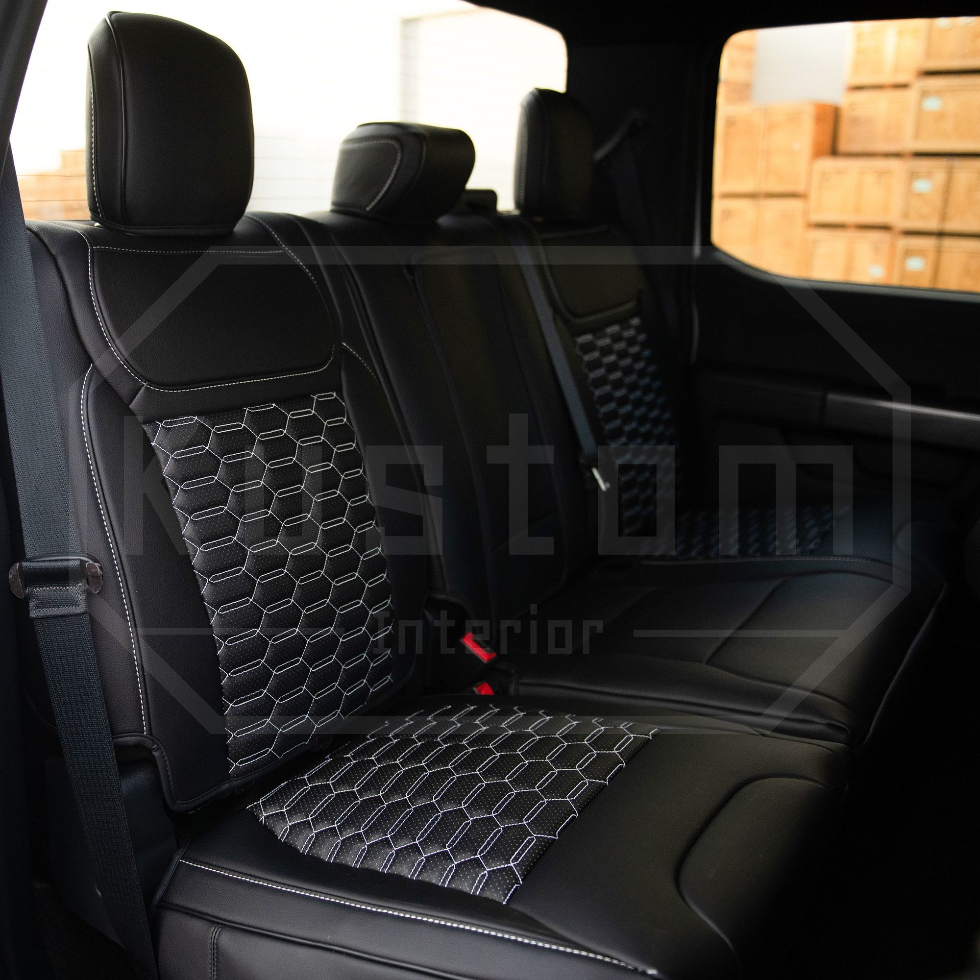 International 2021+ Ford F150 Premium Custom Leather Seat Cover