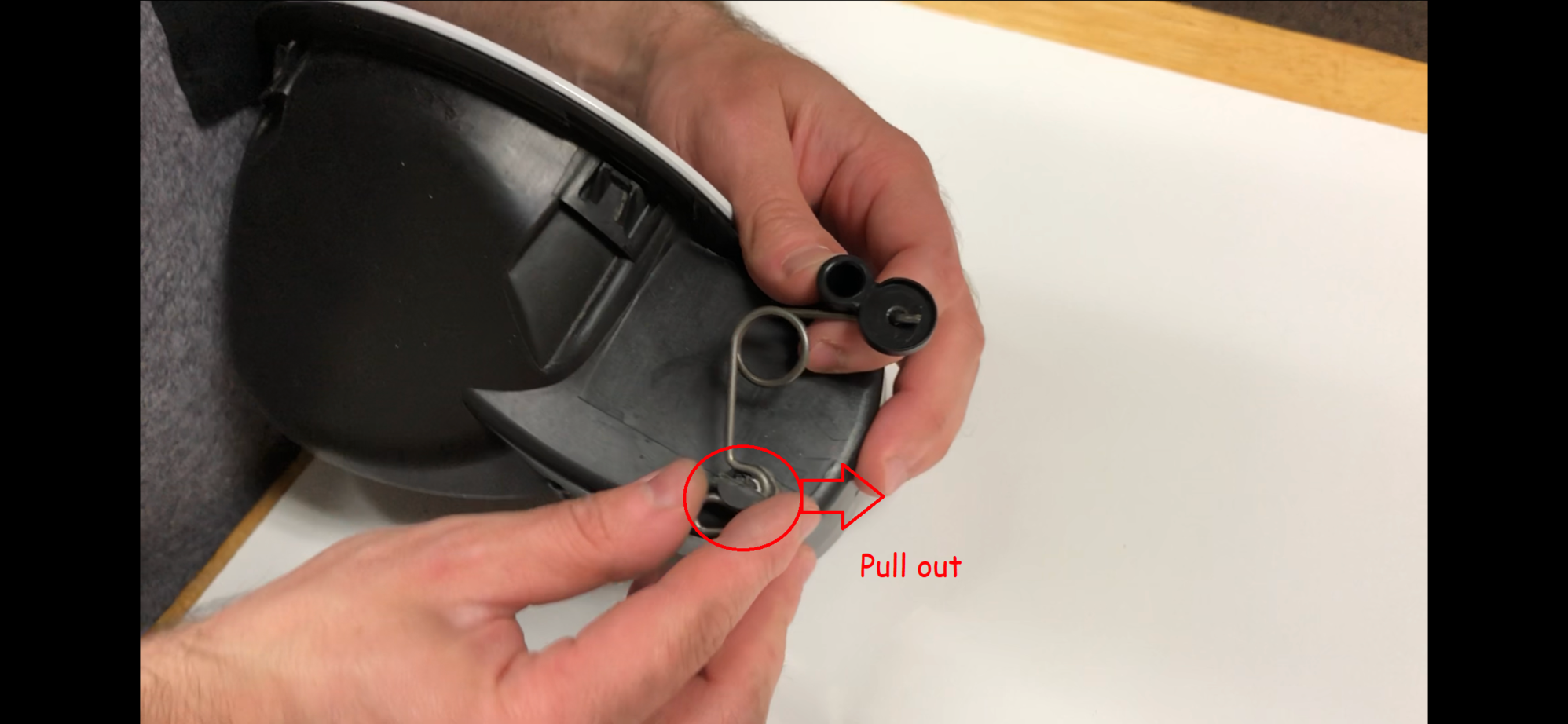 Fuel door/Gas Cap Upgrade/Repair after plastic snapped Ford F150 Forum Community of Ford