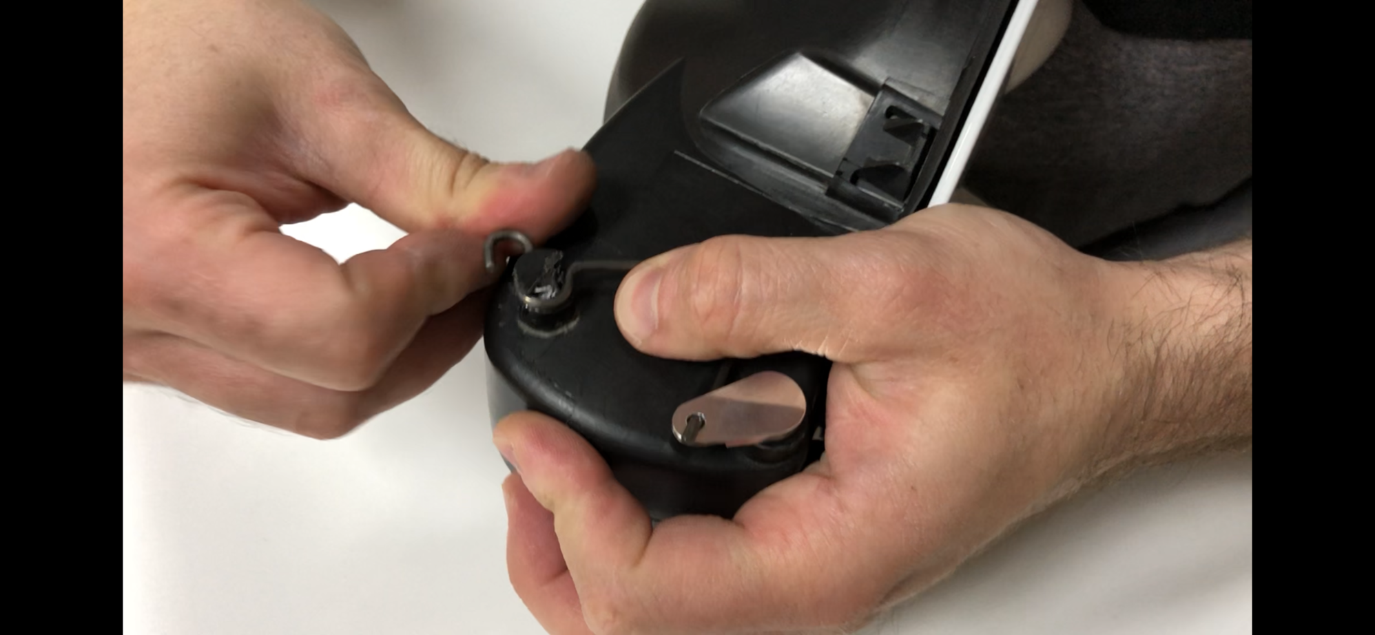 Fuel door/Gas Cap Upgrade/Repair after plastic snapped Ford F150