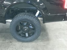 Toyo ATll 35 inch tires on 20 inch HD rims