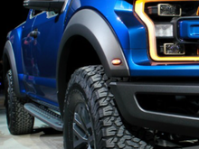 The inspiration for 35x12.50r17 KO2's.   Seeing those big badass tires on the 2017 Raptor ruined me.  So I made it happen, told the wife it's a lot cheaper than buying the actual Raptor, we came to an agreement, or should I say arrangement.  Lol