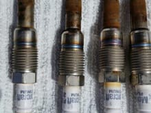 Had my 90k spark plug replacement done. None of them broke in half. All excited.