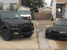 The f150 and my old bimmer. Miss that car.
