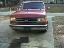 The front after I replaced the bumper, came off a 96