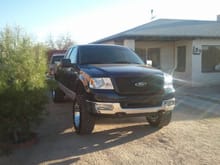 My truck 20x9 moto metal wheels -18 offset with 305/50 20R