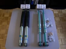 Bilstein 5100 for f150 04-08 4X4 with 4-6&quot; lift

F4-BE5-B317-TO rear   (Shocks on the left of the picture)

F4-BE5-B316-TO  front (Struts on the right of the picture)
