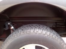 Rugged Liner wheel well liners.