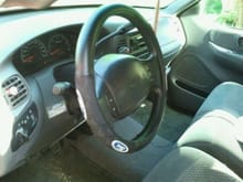 Ford steering wheel cover :)