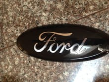 Black ford emblem