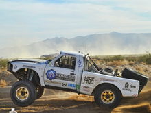 Ford Ranger Racing Through The Terrain