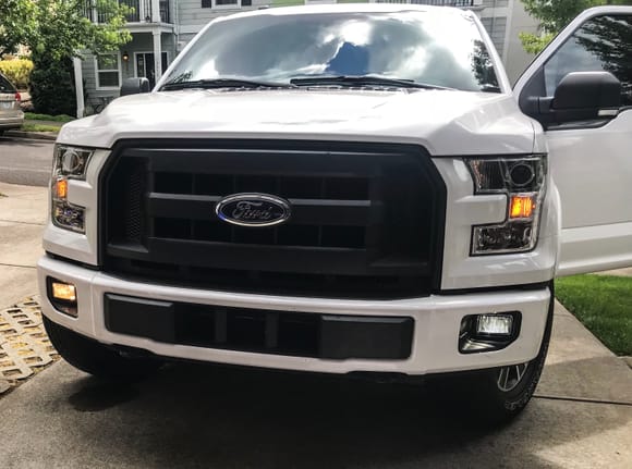 2018 Super Duty fog lights installed. OEM LED goodness. Will post night pictures after I get them aligned properly. 