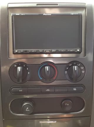 In-Car Entertainment Image 
Homemade Stainless Steel Surround