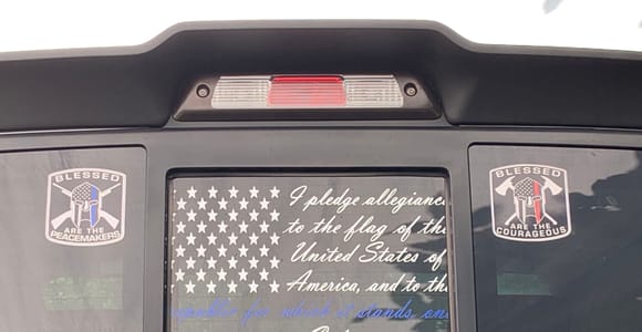 I’m also a big supporter! My truck is a rolling tribute to Law Enforcement. Thank You for your service!