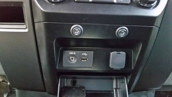 Heated seat switches.