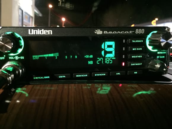 I decided to go with the Uniden Bearcat 880.  I had used Cobras most of my life and had the 'ol RadioShack as a backup.  I wanted to try something different and liked the digital display of this model.  The sideband model (BC980 I think) would have been nice but I didn't want to spend the money on it.