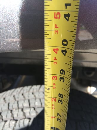 Rear Measurement Post level